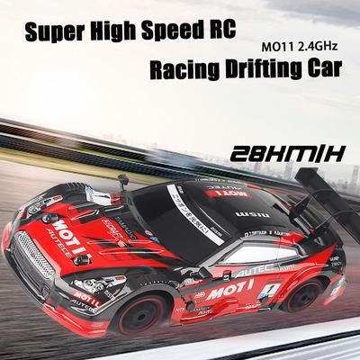 1/18 Renote Control, гоночный автомобиль для дрифта, 28 км/ч, 4WD, высокоскоростной гоночный автомобиль, подарок для детей, RTR с 2