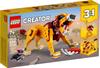 LEGO Creator Дикий лев 31112 Игрушечные блоки Подарок Животное для мальчиков и девочек от 7 лет и старше