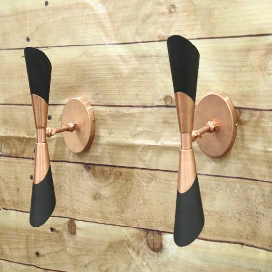 Итальянские Бра Настенный Светильник Пара Стильной Модели Латунный Черный Настенный Светильник для Дома, Офисного Декора