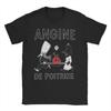 Fashion Angine De Poitrine Rock Band T Shirt for Unisex Unisex Cotton Tee Shirt Short Sleeve Clothes