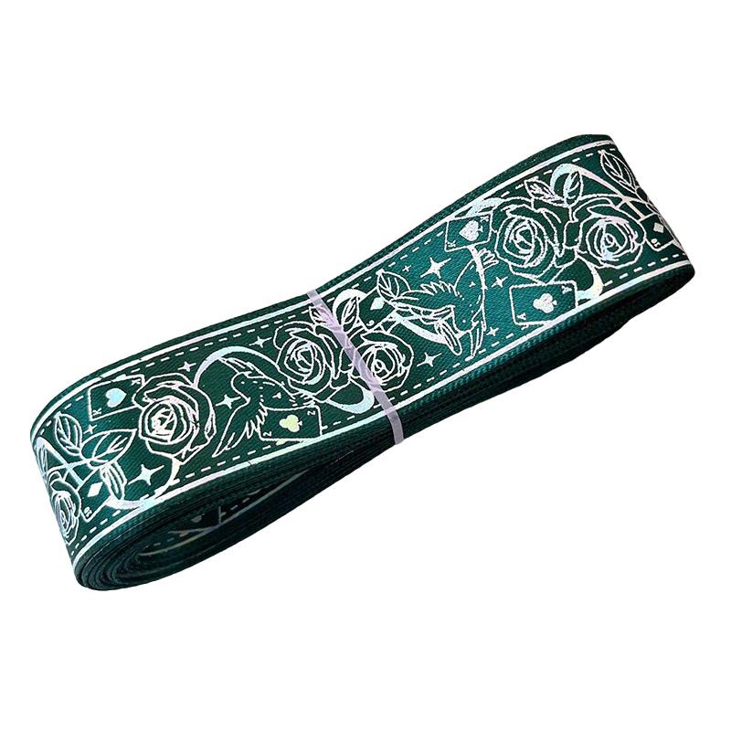 2,5 см*4,5 м/рулон упаковочные ленты Лолита одежда лазерный узор DIY упаковка головной убор шляпа 14 цветов