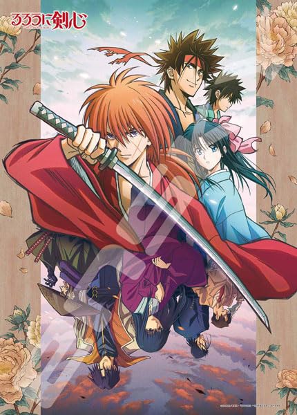 Ensky Jigsaw TV Anime Kenshin Swordsman Romantic Key 500 Pieces Puzzle "Rurouni -Meiji Story-" Visual, (500-545)