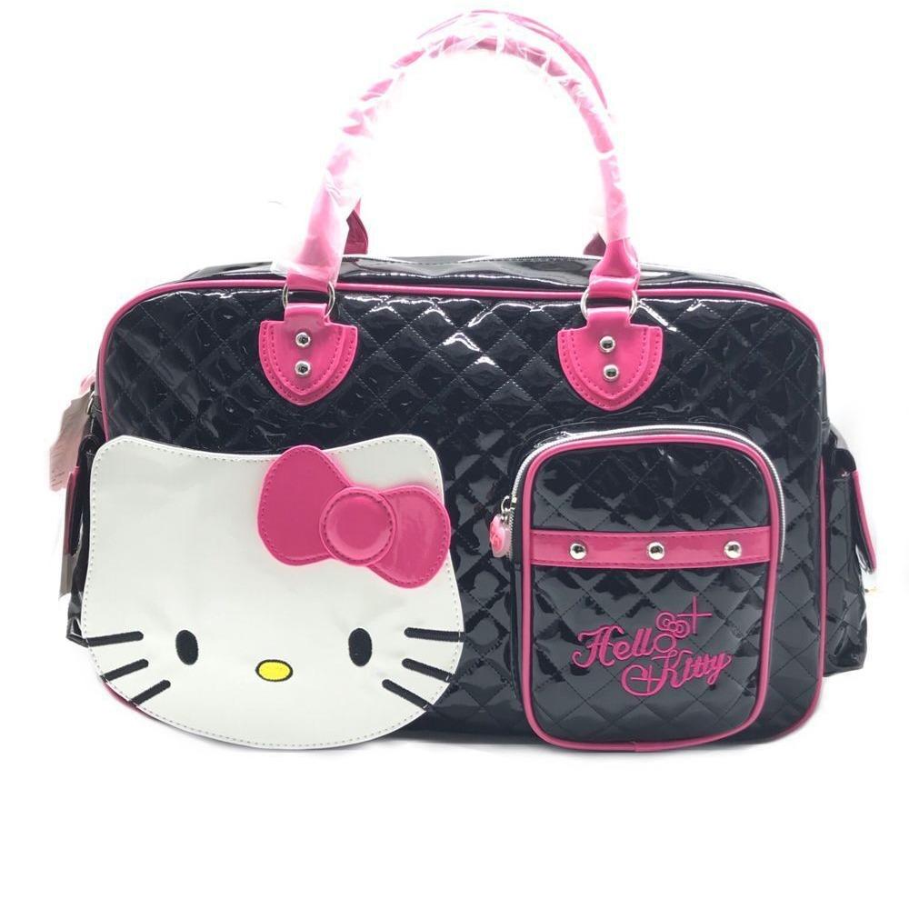 Cute Anime Large Capacity Crossbody Bag For Students Outdoor Travel Portable Clothing And Makeup Storage Pouch