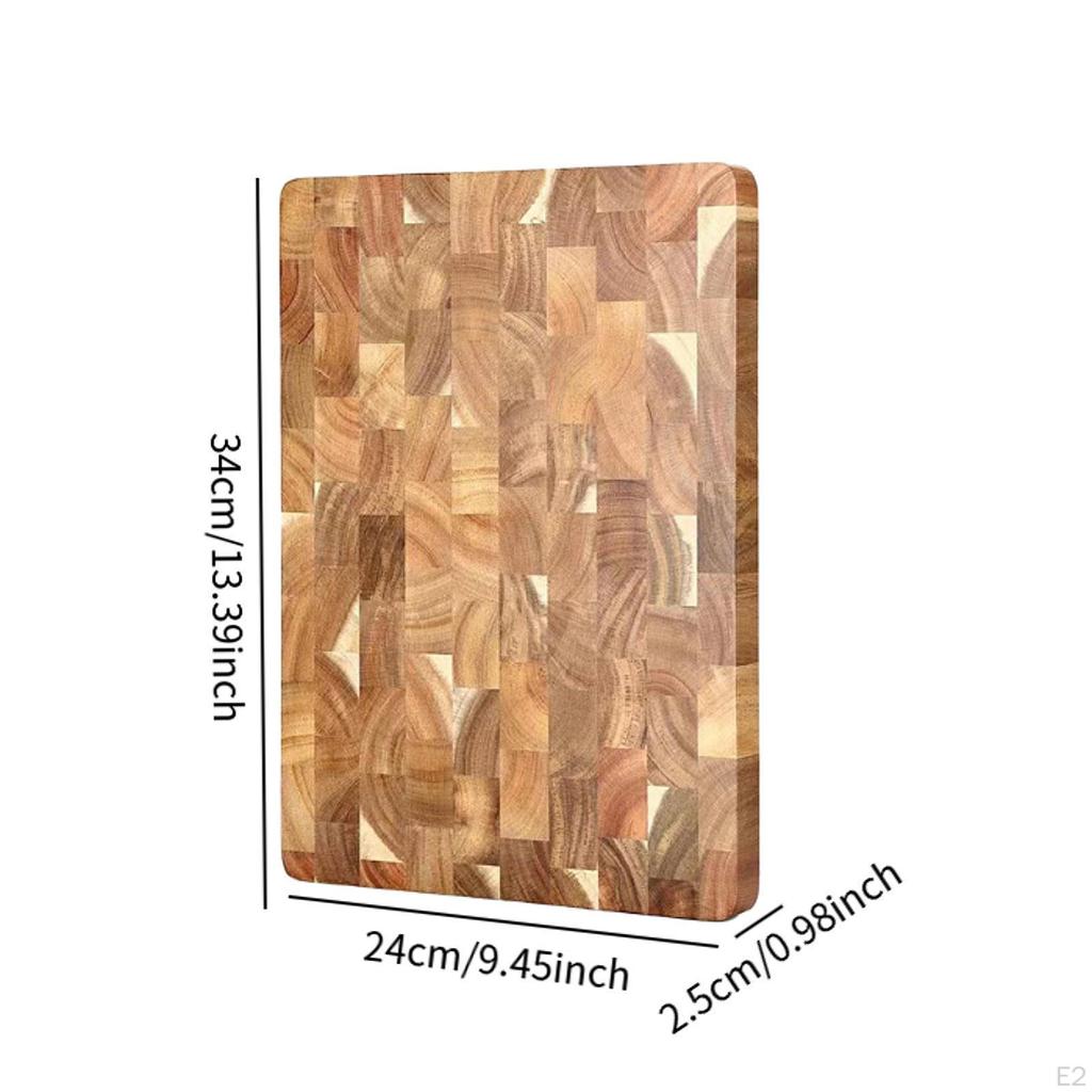 Разделочная доска Деревянная разделочная доска Кухонная тарелка Аксессуары Блоки