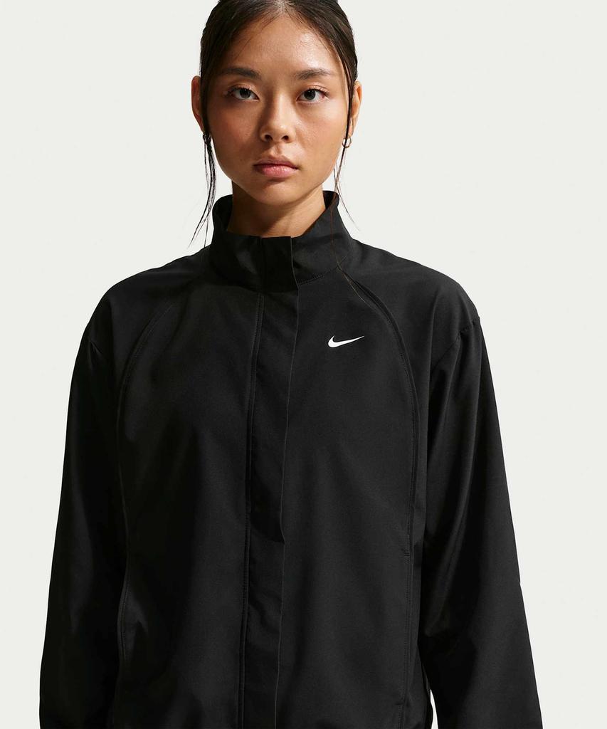 Nike Женская тканая куртка Dri-Fit - Черная:Белый / Ib8984-010