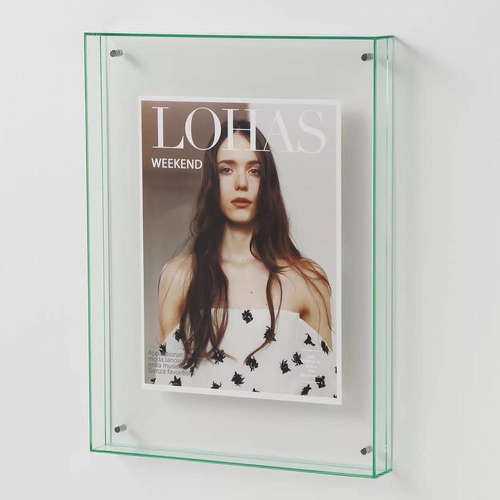 Premium Multi-Color Acrylic Photo and Art Display Frame - A4 Size