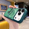 Чехол-бампер с магнитной кольцевой подставкой и защитой камеры для iPhone 17 Air 16 15 14 Plus 13 12 11 Pro Max Для беспроводной зарядки Magsafe