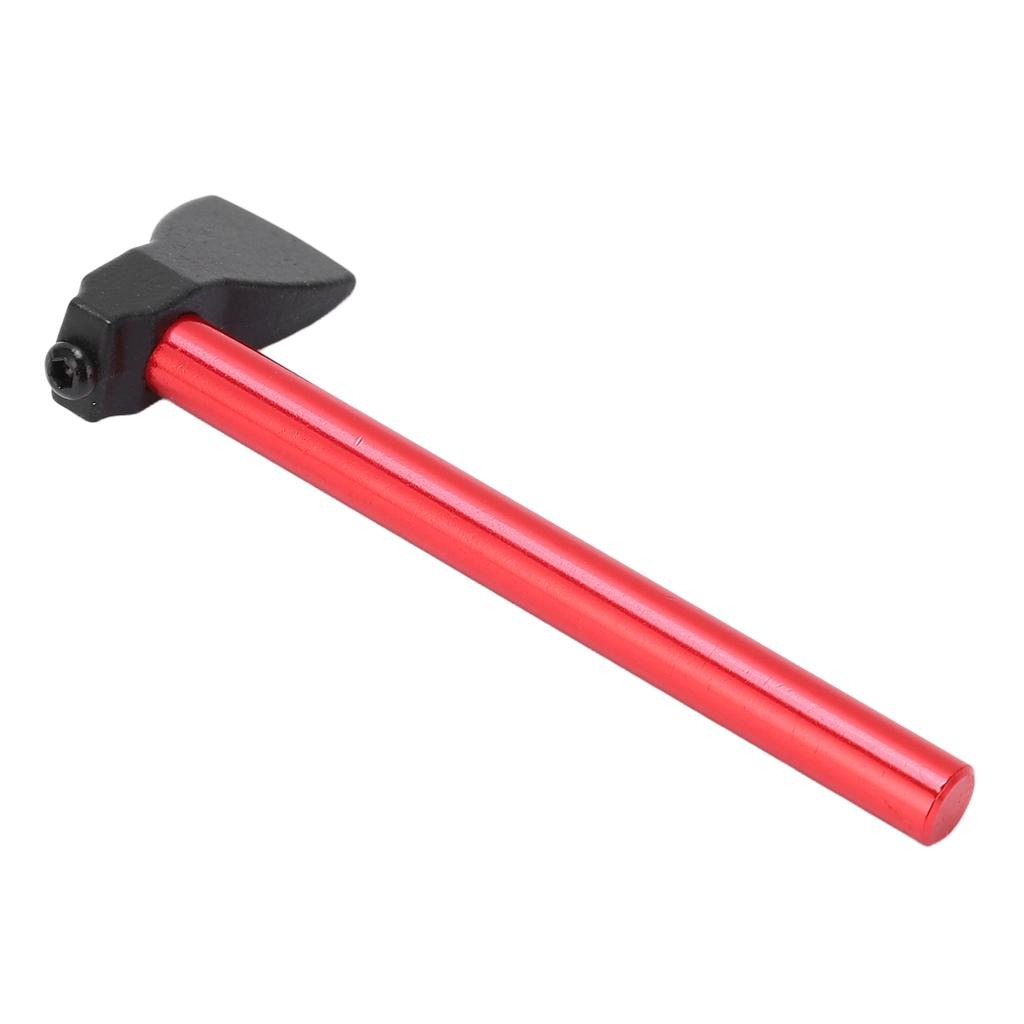 RC 1:10 Scale Metal Simulation Axe Decoration Tool for Axial Scx10 RC Crawler CarRed Black