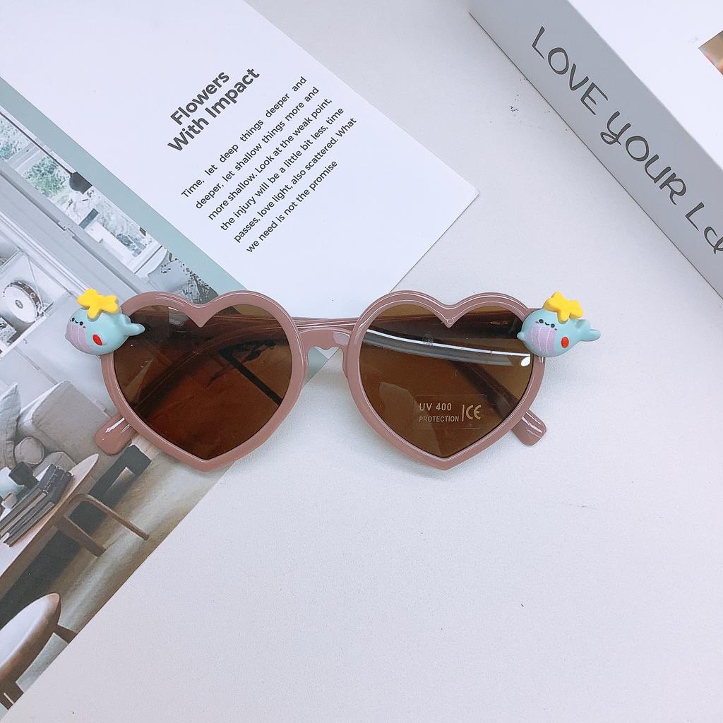 Детские модные универсальные очки своими руками, солнцезащитные очки с защитой от ультрафиолета, для мальчиков и девочек, с рисунком морских солнцезащитных очков