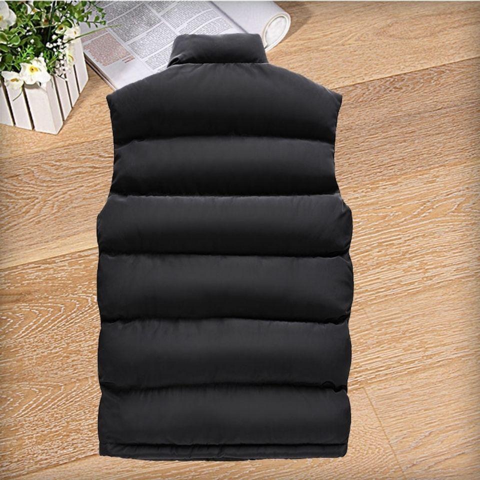 Жилет из пухового хлопка, мужская легкая куртка из пухового хлопка, утолщенная теплая куртка, большой размер, внутренняя и наружная одежда, жилет из хлопка, куртка