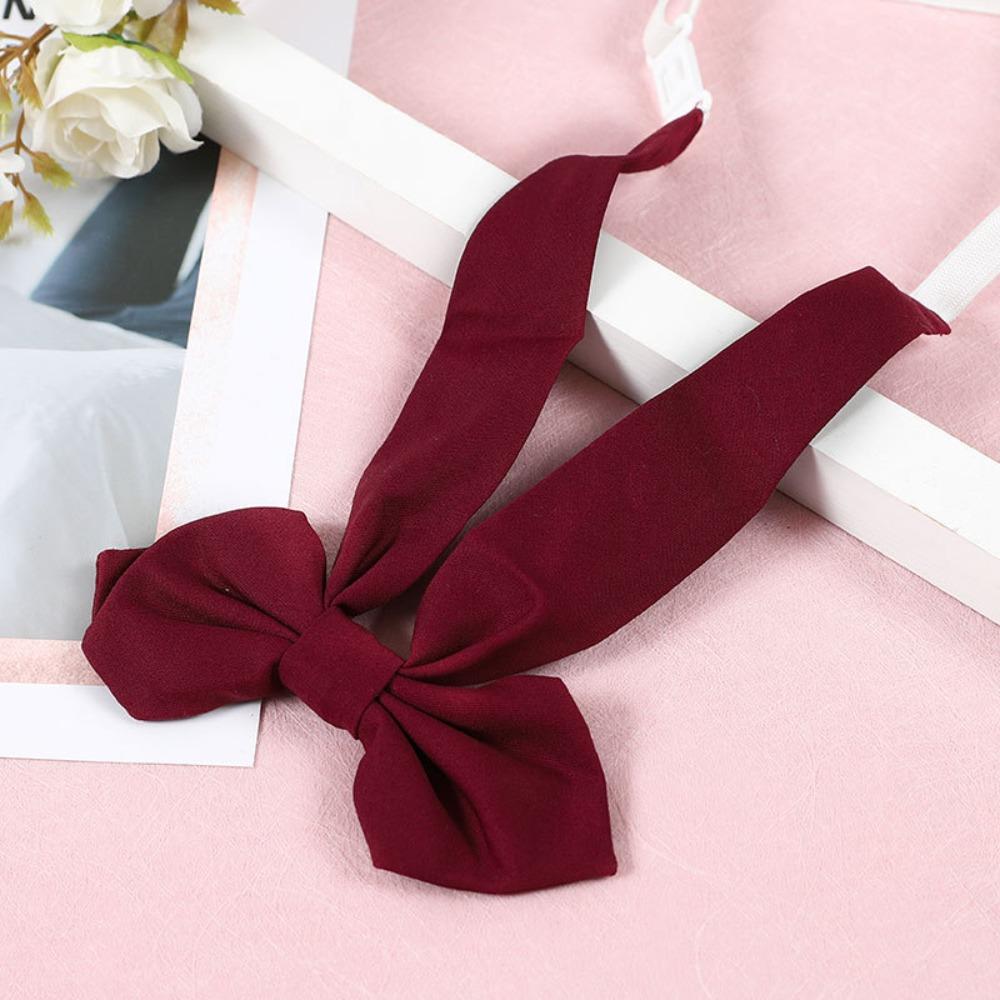 Bowknot Ribbon Bowtie Handmade Neck Tie Fashion Bow Tie For JK Uniform