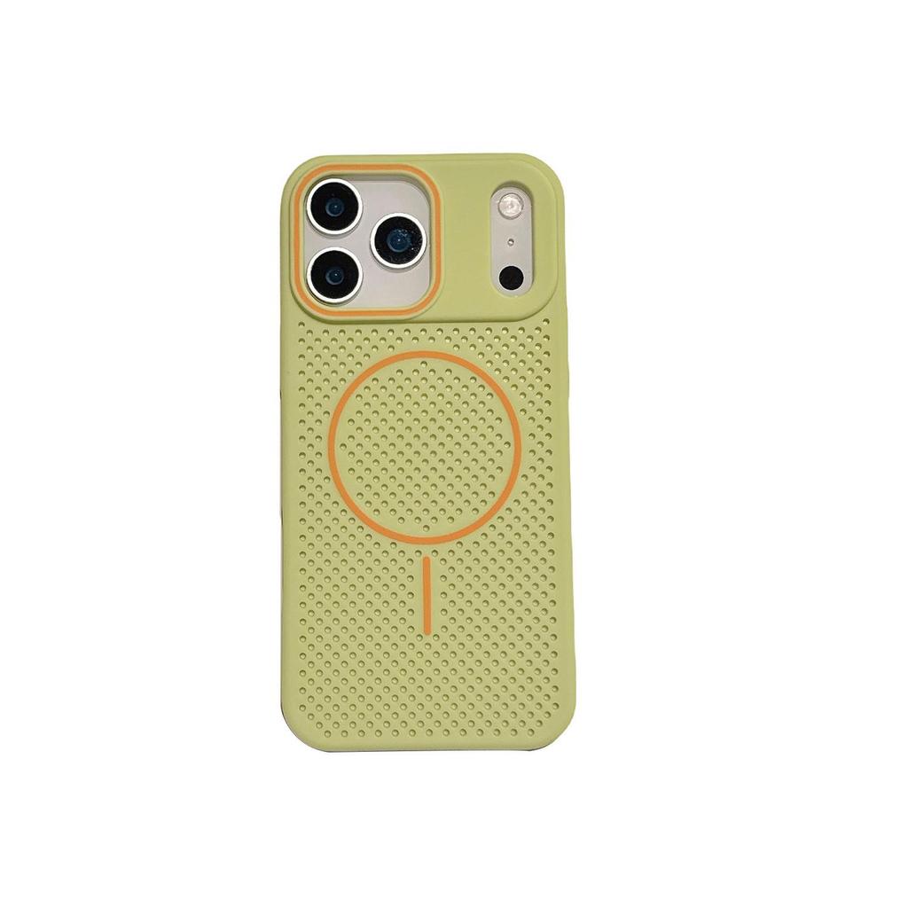 Дышащий сетчатый магнитный защитный чехол для iPhone 17 Pro Max