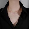 Double-layer Necklace, Female Collarbone Chain, Simple Temperament, Niche Design Pendant, High-end Summer Neck Chain