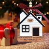 AEE4-Newhome Ornament 2026 Wooden Housewarming Gifts Xmas Tree Hanging Decorations New Home For Homeowners