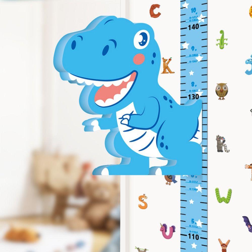 Cute 3D Children's Height Sticker Removable Wall Sticker Growth Chart  Kindergarten