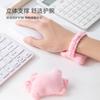 Коврик для мыши с подставкой для запястья для использования на столе