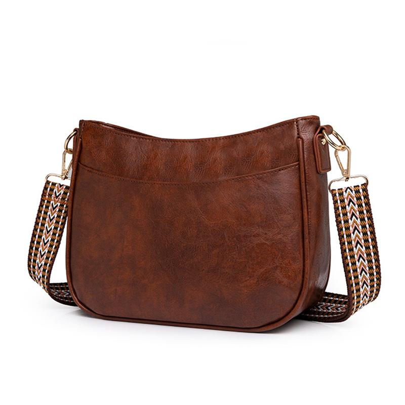 Ретро женская сумка из искусственной кожи, дизайнерская брендовая сумка через плечо, роскошные сумки через плечо, женская сумка-мессенджер, повседневная сумка-тоут