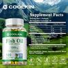 Premium deep-sea fish oil Omega-3 capsules, scientifically formulated with EPA and DHA, support heart and joint health.