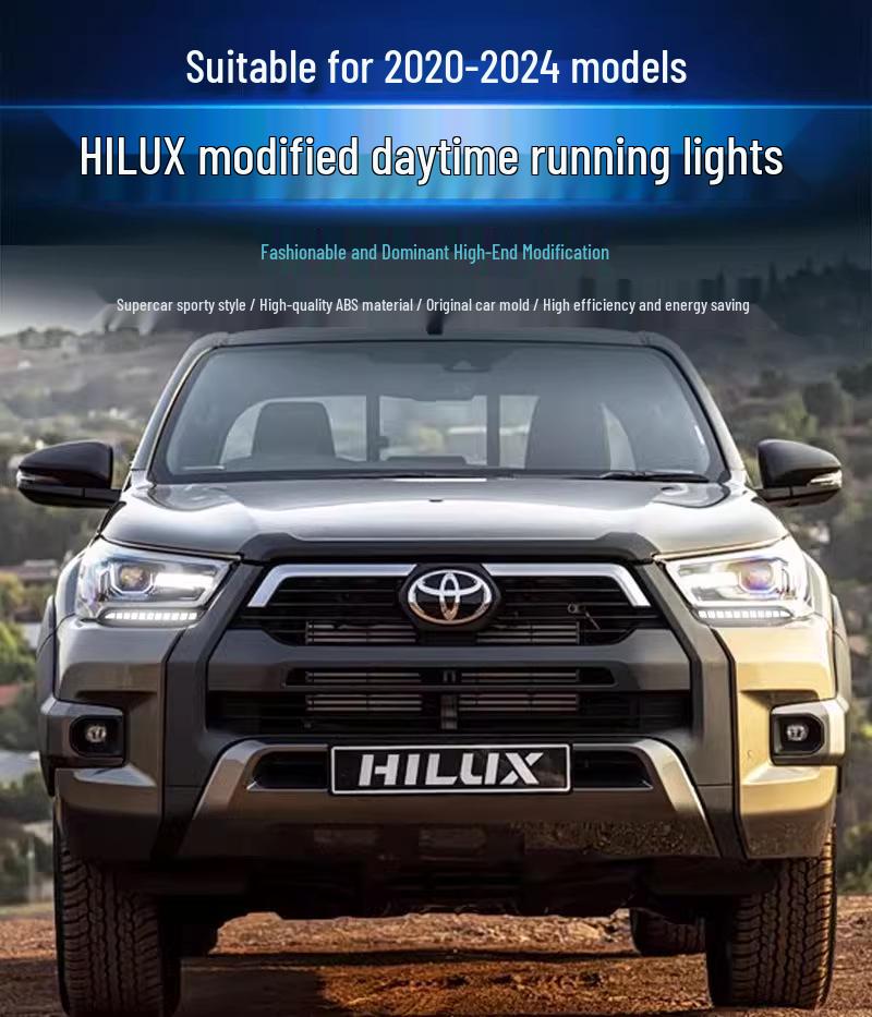 Дневные ходовые огни для Toyota Hilux Revo 2020-2024 - Специальная модификация
