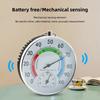 Decorative Style Analog Thermo-hygrometer 2 in 1 Temperature Humidity Gauge  Home Use