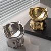 Anti-Spill Ceramic Cat Bowl Cat Shaped Cat Water Bowl Elevated Pet Food Feeder  Cat Drinking