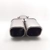 Stainless Steel Dual Outlet Exhaust Tip for X-Trail/Koleos