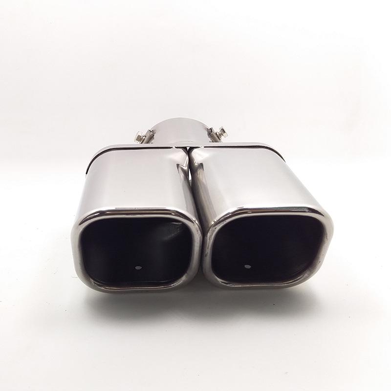 Stainless Steel Dual Outlet Exhaust Tip for X-Trail/Koleos