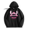 Толстовка с ушками кошки Stitch для взрослых - Осенне-зимний стиль
