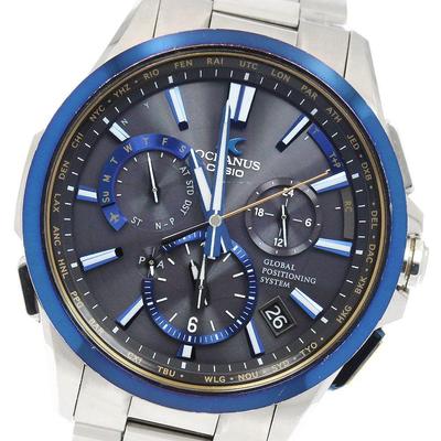 Б/у CASIO OCW-G1100TG-1AJF Oceanus GPS Solar Радио Мужские _943953