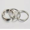 20PCs 1.5x20mm Metal Key Rings Round Flat Line Split Rings Alloy Keyrings For DIY Jewelry Making Keychain Accessories