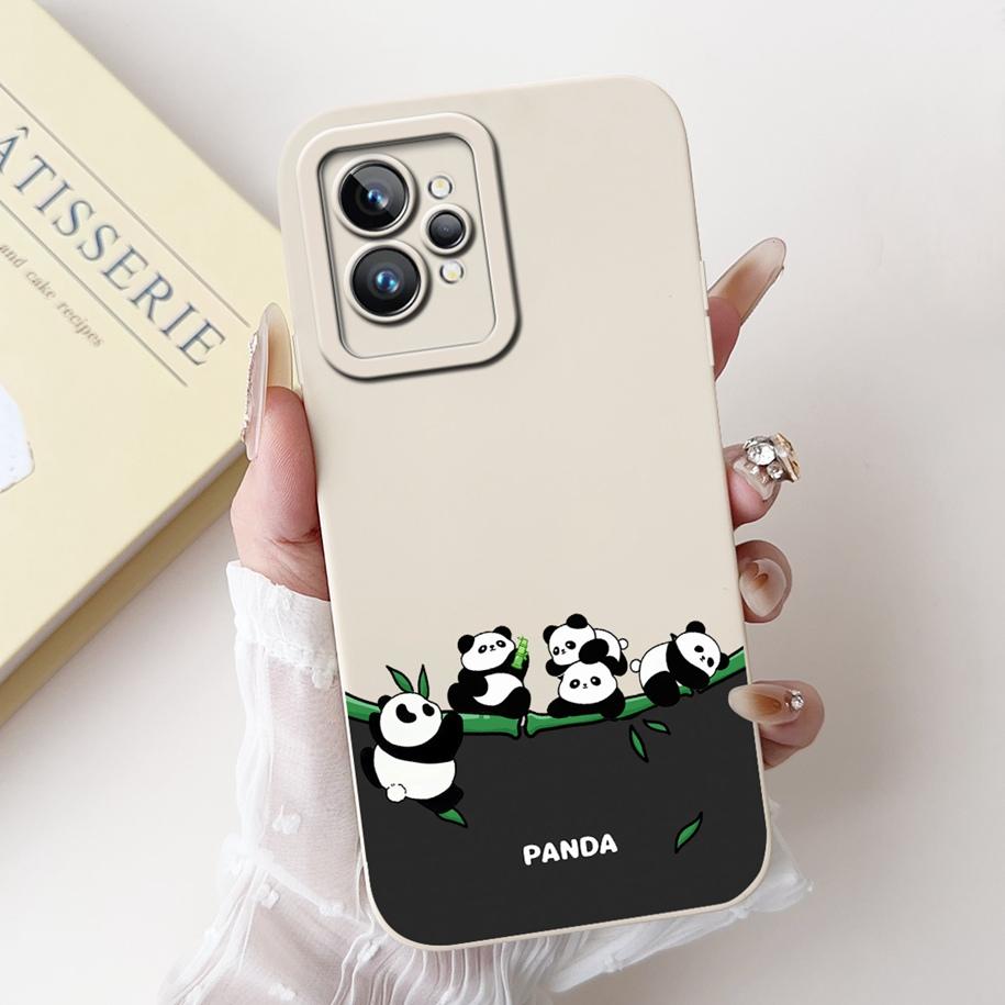 For Realme GT Neo 2 Case RMX3370 Silicone Cover Creative Panda Rabbit Shockproof Bumper For Realme GT2 Pro GT 2 RealmeGT2 Fundas
