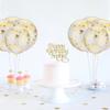 1 шт. Набор 12 дюймов розовый латекс для дня рождения прозрачные шары конфетти прозрачные шары конфетти шары