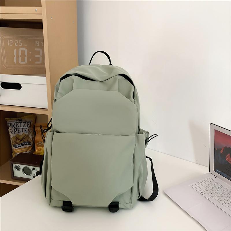 Школьный рюкзак для младших школьников, женский однотонный рюкзак, студенческий рюкзак в студенческом стиле