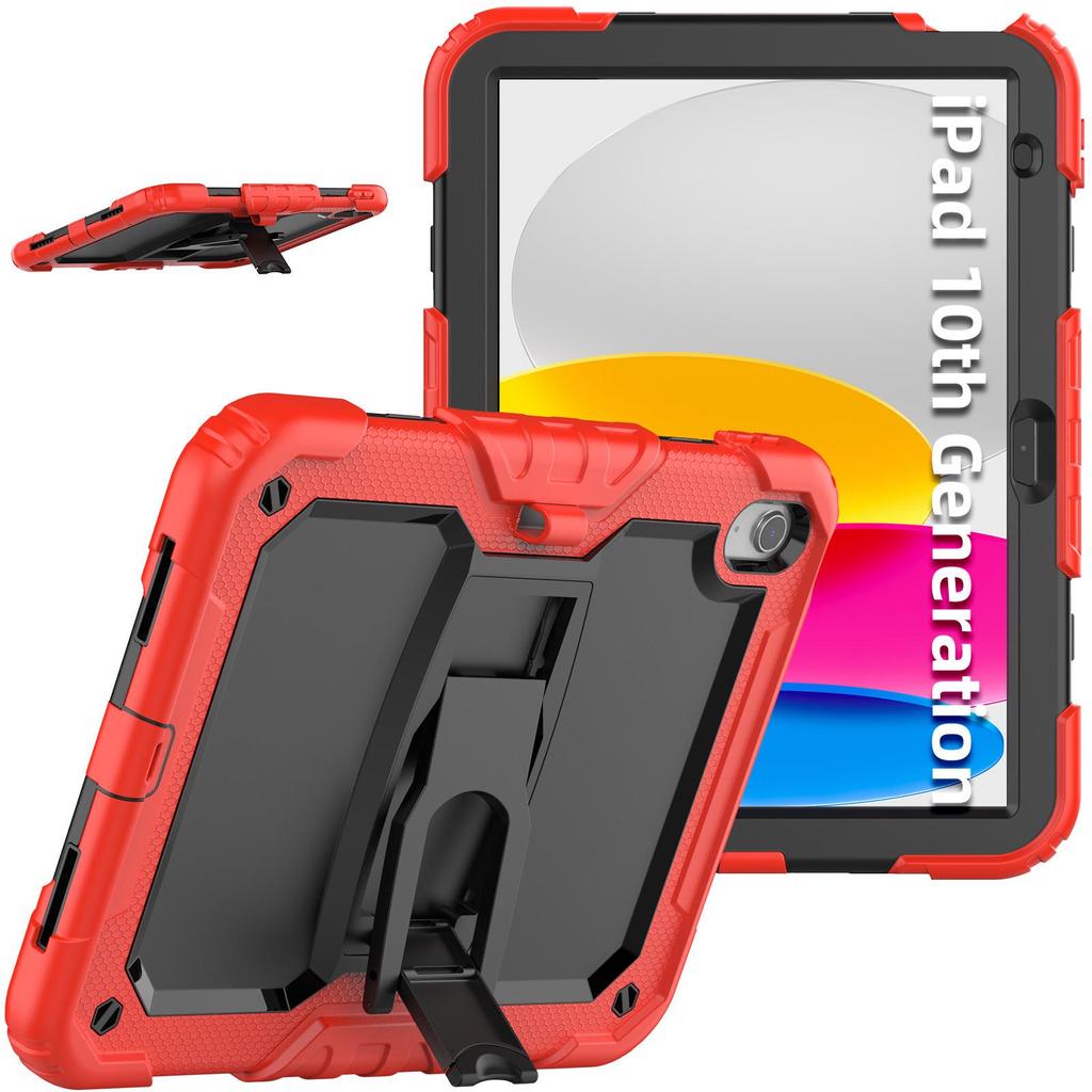 Защитный чехол для iPad 10-го поколения 10,2 дюйма с гнездом для стилуса для 2024 Pro 11/13 дюймов — защита от падений, крепление Air6