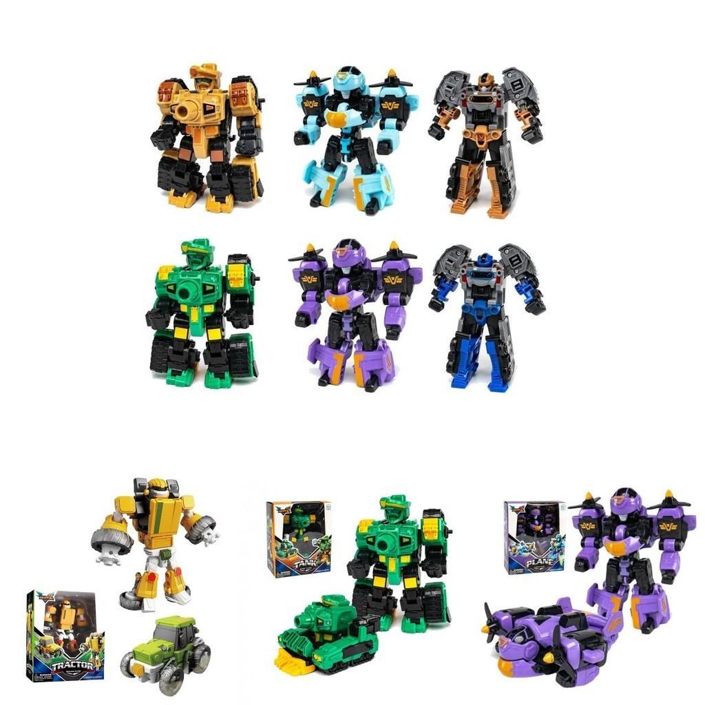 Battle Tank And Fighter Jet Model Transforming Robot Mech Toy Interactive Toy For Kids Plastic Material