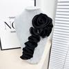 1PC Wave Large Flower Cloth Sticker Clothing Sccessories Sewing Applique For Wedding Dress 30x14cm