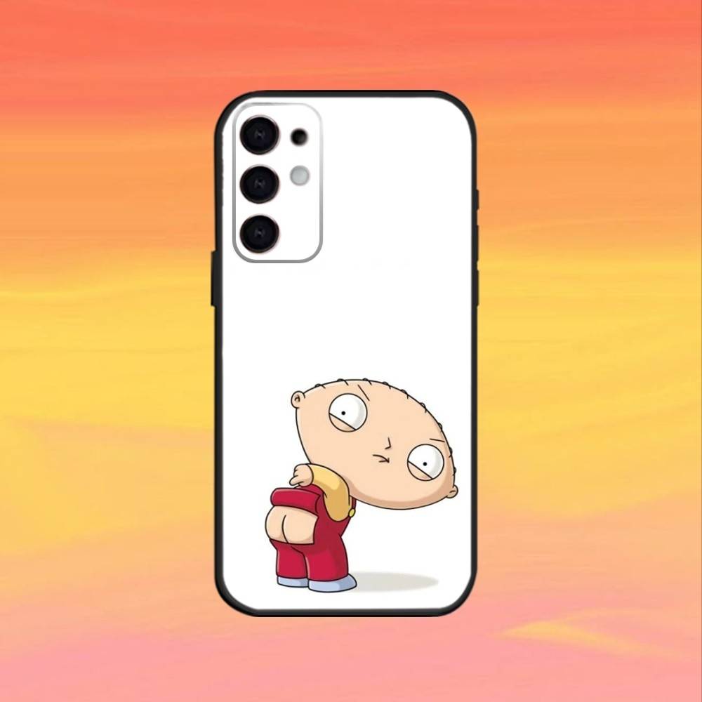 F-Family Funny Guy  Phone Case For Samsung S25,S24,S21,S22,S23,S30,Ultra,S20,Plus,Fe,Note,10,9,5G Black Cover