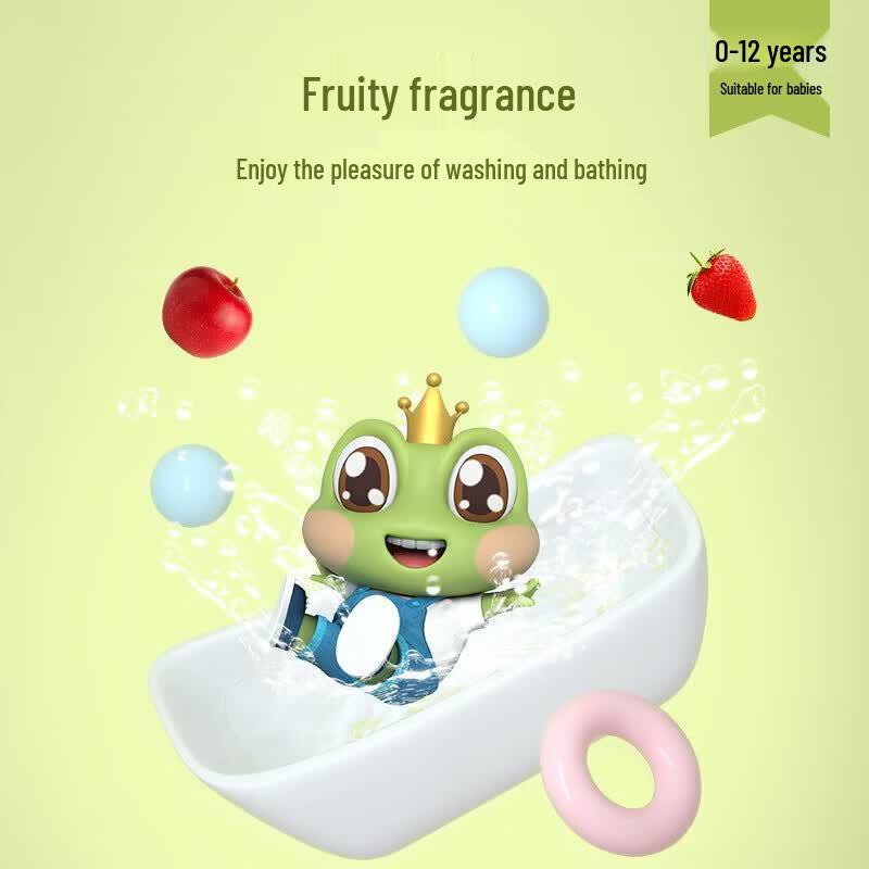 Frog Prince Baby Fruit Shampoo & Shower Gel with Aloe Vera Cream Set