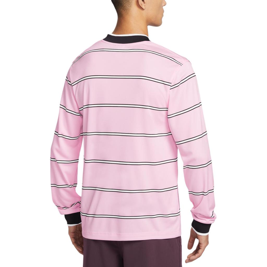 Nike Мужская футболка с длинным рукавом Dri-Fit Energy, полосатая, с V-образным вырезом, топ IF1533-663