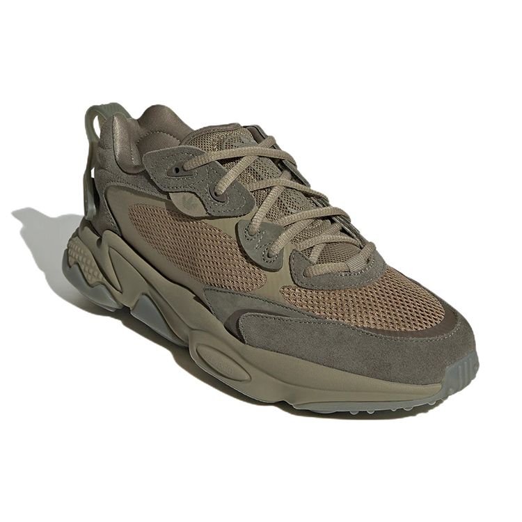 Adidas Оригинальные кожаные Ozweego Ozweego Meta Ретро Универсальные Износостойкие Амортизирующие Низкие Повседневные Кроссовки Унисекс HQ6328