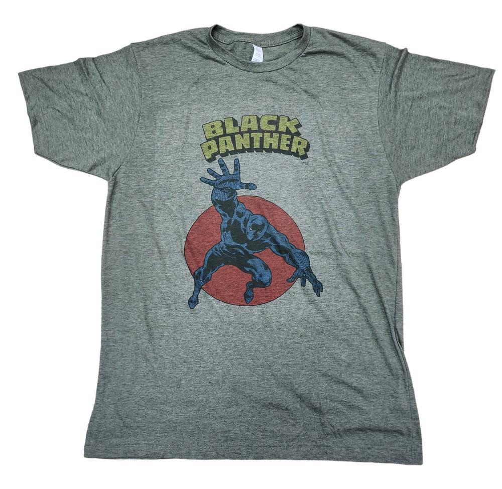 Marvel Mens The Black Panther MILITARY GREEN T Shirt Cotton Super Hero Unisex T-Shirt