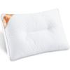 AYO Memory Foam Pillow, Luxury Hotel-Quality, Washable, Adjustable Height, Suitable for Side Sleepers, 3D Structure (White, 43x63cm)