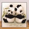 5D Diy Алмазная картина Милая гигантская панда Алмазная вышивка Полный набор аниме Наборы для вышивки крестом Домашний декор Подарок ручной работы