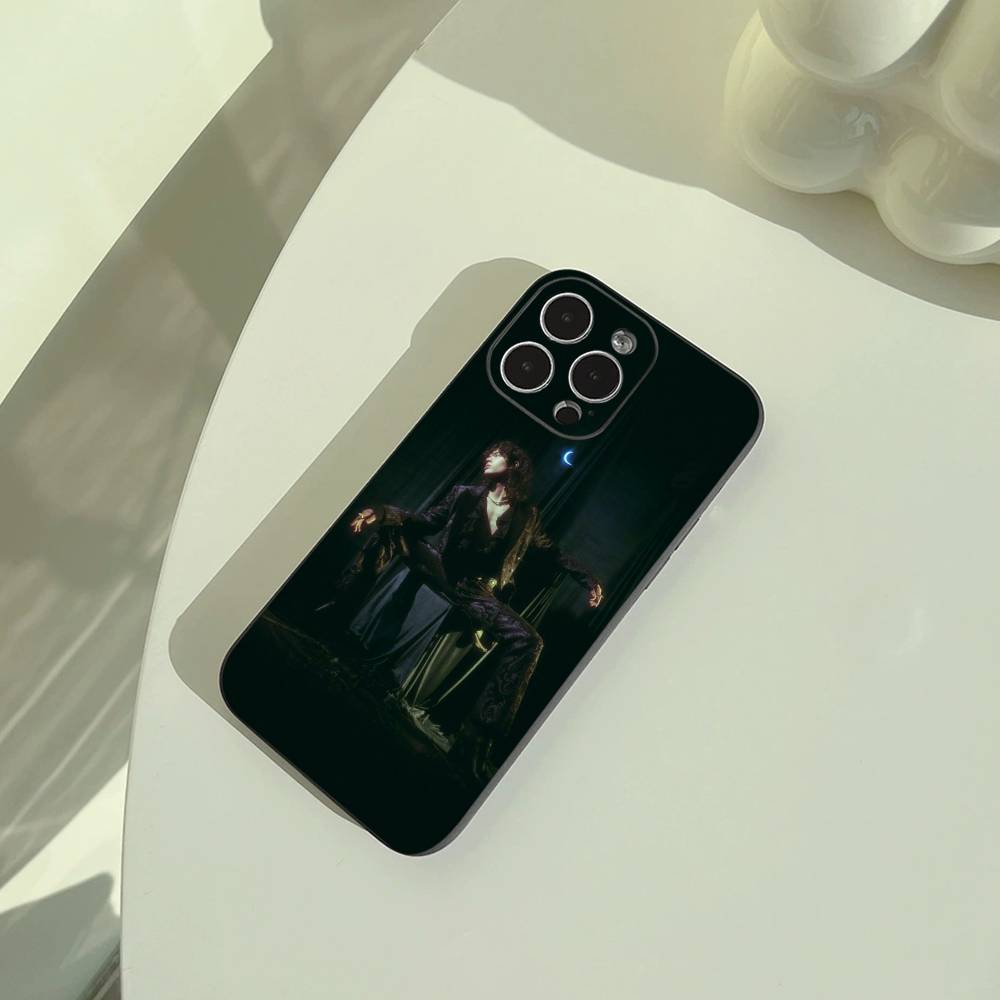 Поп-певец-C-Конан-G- Серый Чехол Для Телефона Для iPhone 17,16,15,14,13,12,11 Pro Max,16/15/14Plus,XS Мягкий Черный Чехол