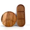 Acacia Wood Japanese Style Plates High Aesthetic Value Plates Creative Home Tableware Plates