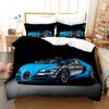 Luxury Car Duvet Cover Set Cartoo Bedding Set for Kids Boys Polyester Bedding Set King Size