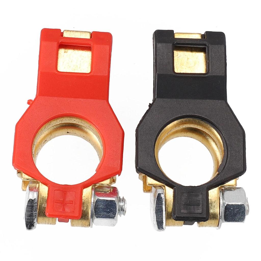 Stable Battery Terminal Connector for Positive and Negative Plates (2Pcs)