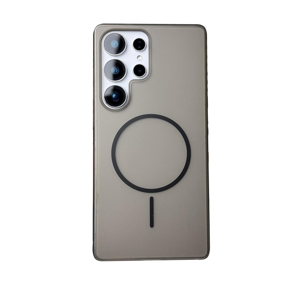 Полупрозрачный Матовый ПК Чехол Для Samsung Galaxy S25 Ultra S26 Plus S24 S23 Ultra S26Edge Магнитный Для Magsafe Беспроводной Зарядки Чехол