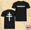 Официальный логотип President Band – Футболка с мерчем классической музыки