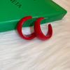 Серебряная игла Красные геометрические серьги-гвоздики Ankara женские корейский ins модный дизайн серьги высококачественные изысканные серьги